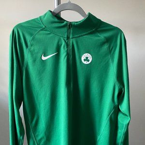 Nike Women's Dri-FIT Boston Celtic's Quarter Zip